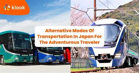 Using alternative modes of transportation