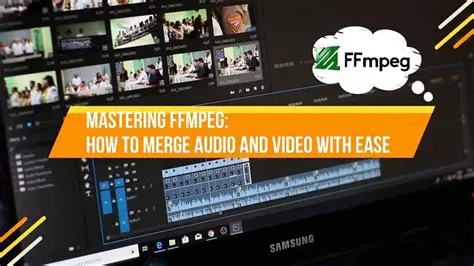 Using Ffmpeg to Encode Video with Audio