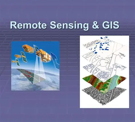 Using remote sensing and GIS technologies