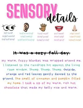 Using Sensory Details to Bring Scenes to Life