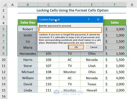 Using the Format Cells Option