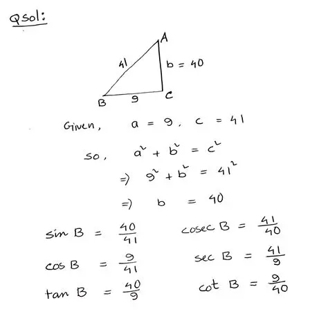 Using the Given Quantity to Express Trigonometric Functions