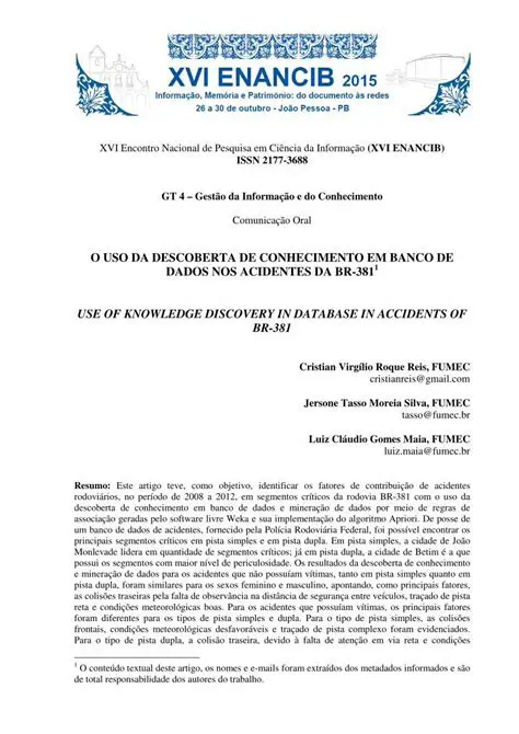 Uso de conhecimento de fatores