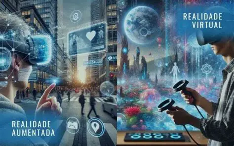 Uso de realidade aumentada e realidade virtual
