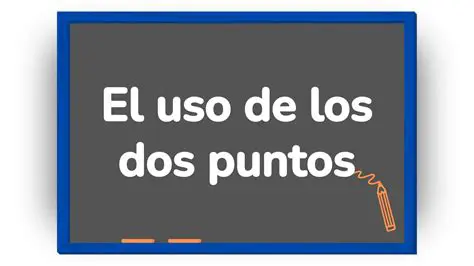 Utilizar los dos puntos en lugar de una coma