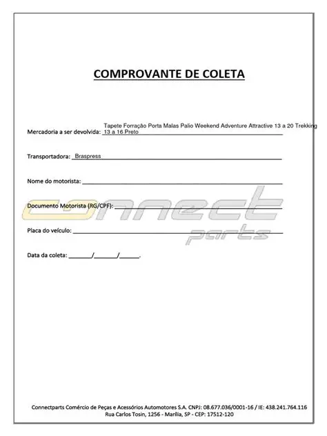 Validade da Coleta de Material