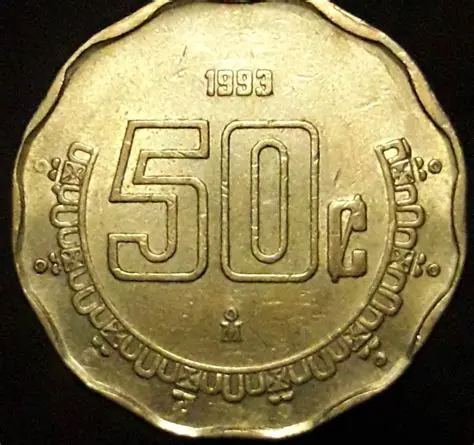 Valor de las Monedas de 50 Centavos