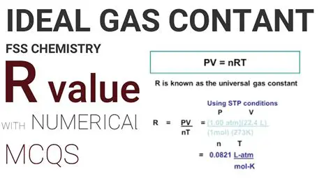 Value of the Ideal Gas Constant