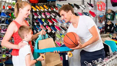 Venda de produtos esportivos