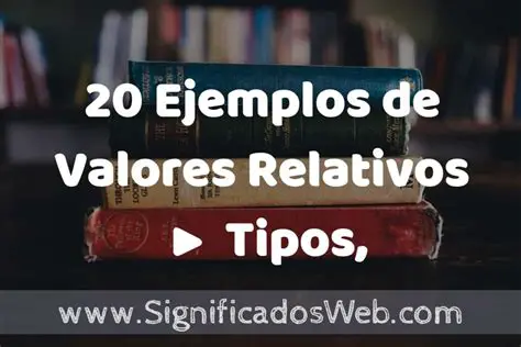 Ventajas de los Valores Relativos y Absolutos