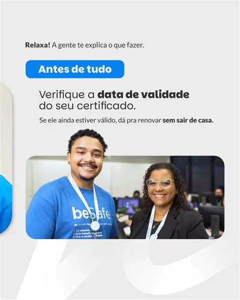 Verifique a data de validade