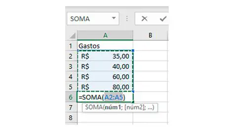 Verifique a soma das linhas e colunas