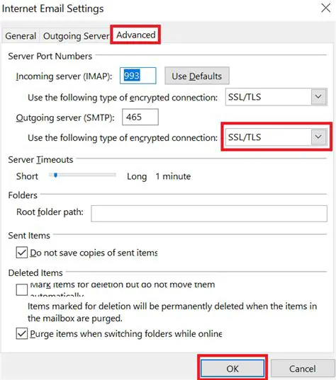 Verify SMTP Server Settings