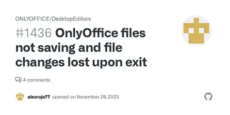 Verify that the OnlyOffice files are not exported