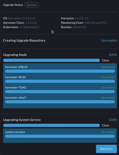 Verify the Harvester Version