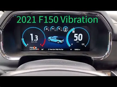 Vibration when slowing down