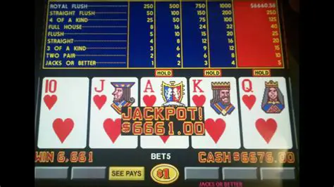 Video Poker with Progressive Jackpot