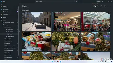 View photos in a slideshow