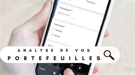 Visualiser vos portefeuilles