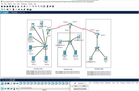 VLAN Network Simulation with Cisco Packet Tracer