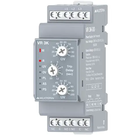 Voltage Protection Relay Work System