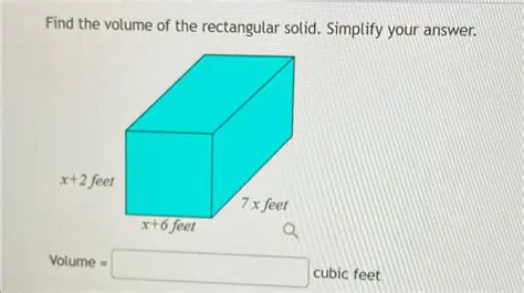 Volume of the Rectangular Solid