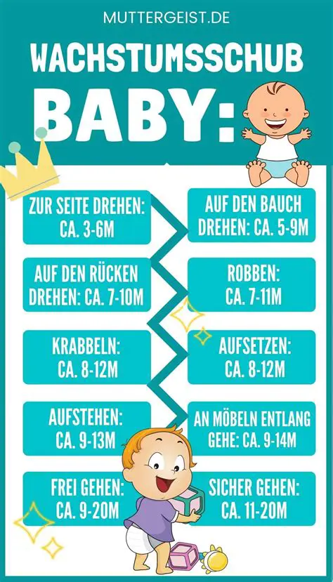 Wachstumsschub Baby: Den Entwicklungssprung des Babys verstehen und fördern