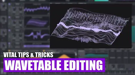 Wavetable Creation and Editing