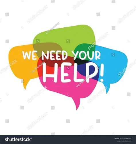 We need your help to make our school a better place