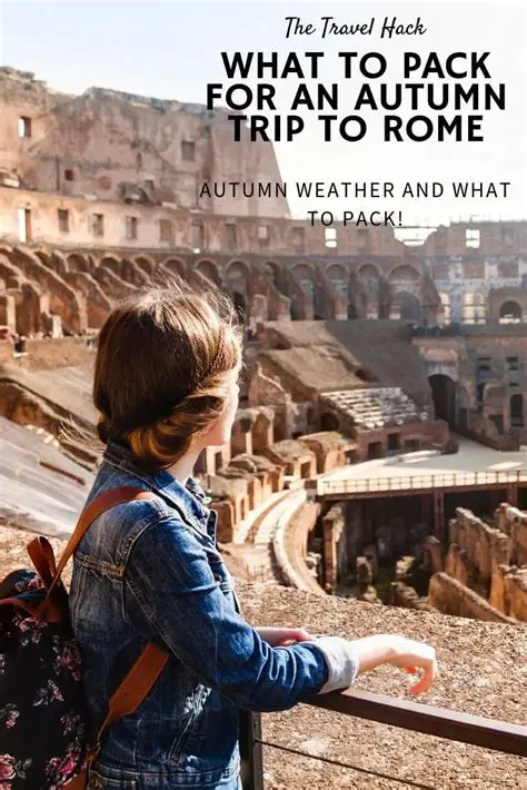 Experiencing the Weather in Rome in October: A Comprehensive Guide