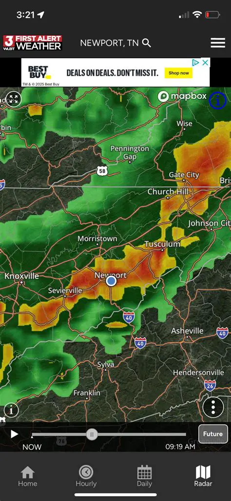 Weather in Newport TN: Radar, Hourly Forecasts, and More