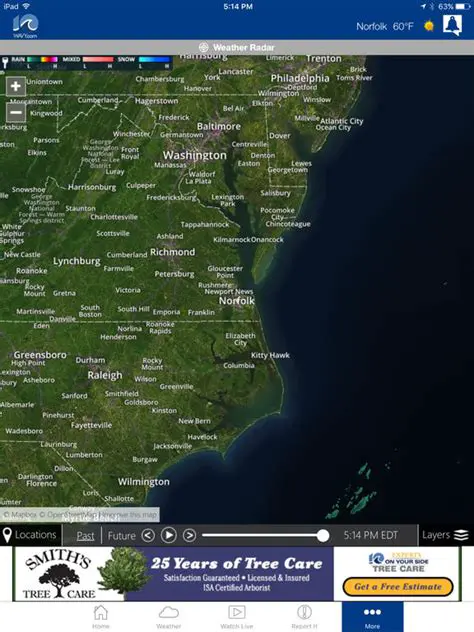 Understanding the Weather Radar: Predicting Wavy Conditions and Tomorrow's Forecast