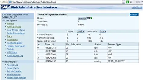 Web Administration Interface