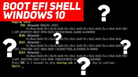 Unveiling the EFI Shell from USB: A Comprehensive Guide