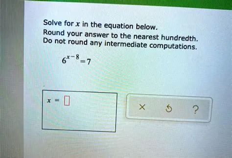 Why Not to Round Intermediate Computations