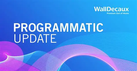Why Programmatic Update is Necessary