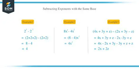 Why Subtracting Exponents is Incorrect