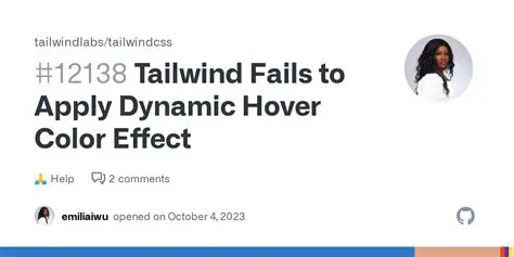 Why Tailwind CSS Fails to Change Hover Color