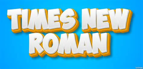 Why Times New Roman Failed