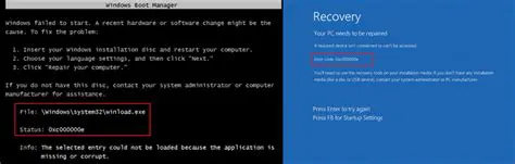 Decoding the Winload.efi Error Code 0xc00000e in Windows 11: Causes and Solutions