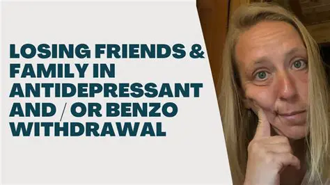 Withdrawal from family and friends