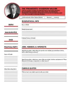 Woodrow Wilson: An In-Depth Biography (PDF Available)