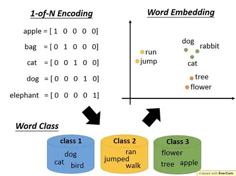 Word embedding computation