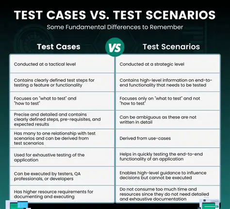 Write test cases that cover different scenarios