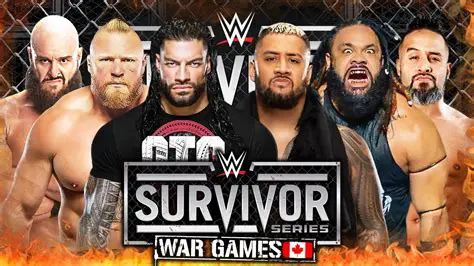 WWE Survivor Series Showdown: Roman Reigns' Team Battles Braun Strowman's Team in a High-Stakes Clash
