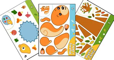 Wytnij obrazki z wycinanki