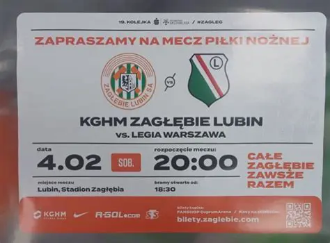 Emocjonujący pojedynek: Zagłębie Lubin kontra Legia Warszawa – Analiza i Przewidywania