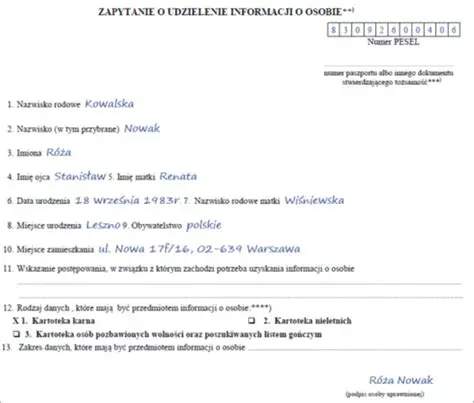 Zapytanie o zainteresowanie